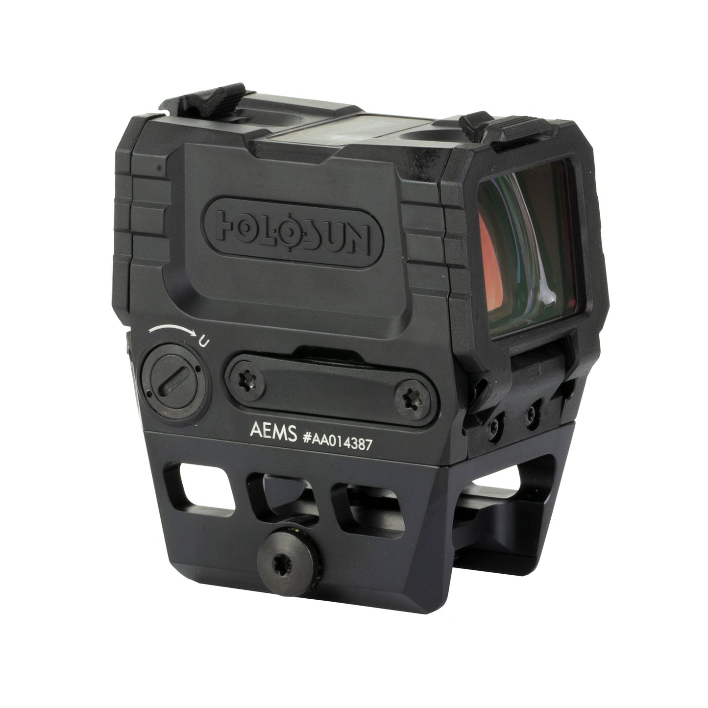 Holosun AEMS Red Multi-Reticle 2 MOA Dot 65 MOA Circle Lower 1/3 Mount