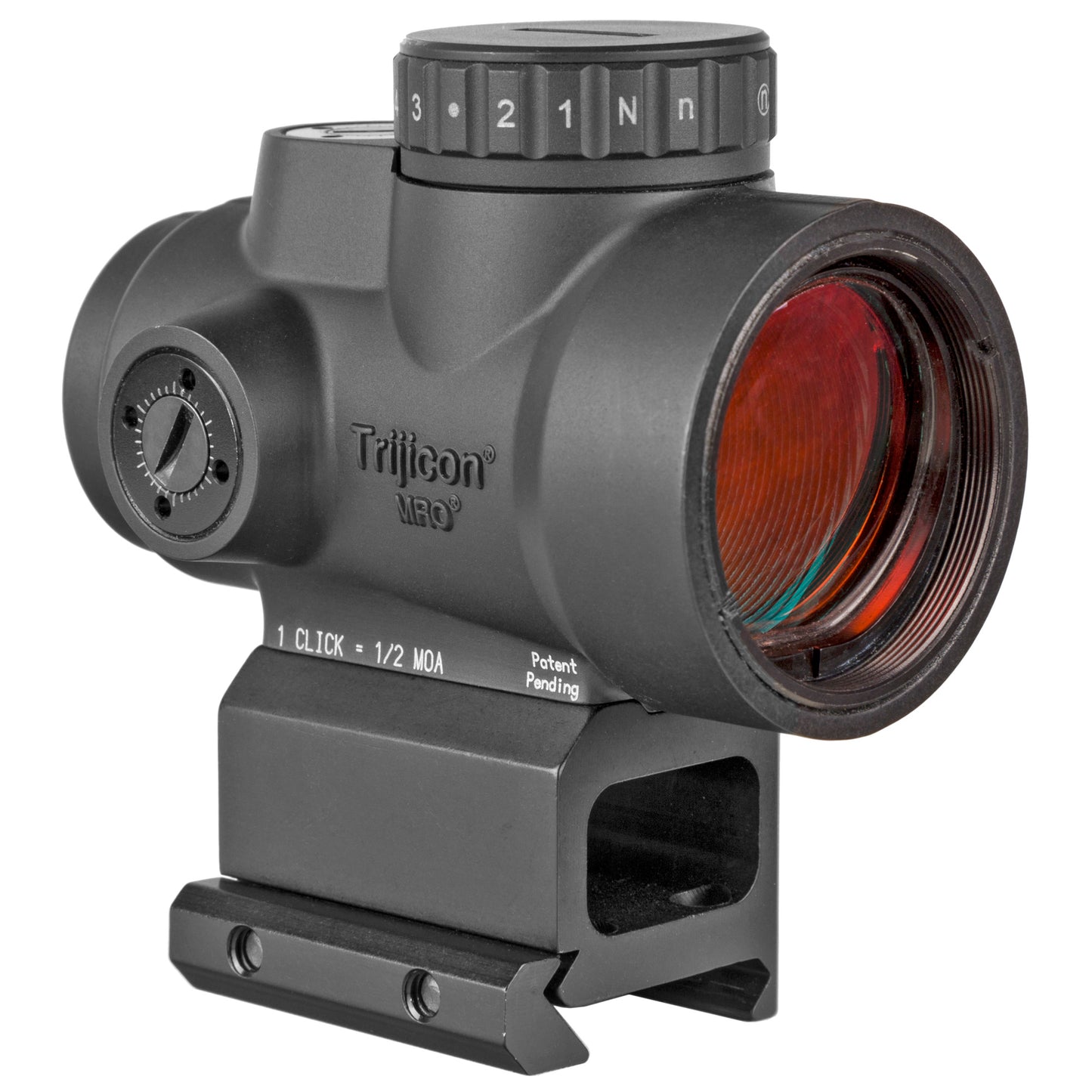 Trijicon MRO HD Red Dot 1x25 68MOA Circle 2MOA Dot Lower 1/3 Co-Witness Mount