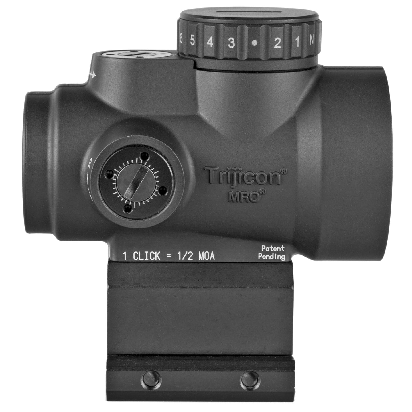Trijicon MRO HD Red Dot 1x25 68MOA Circle 2MOA Dot Lower 1/3 Co-Witness Mount
