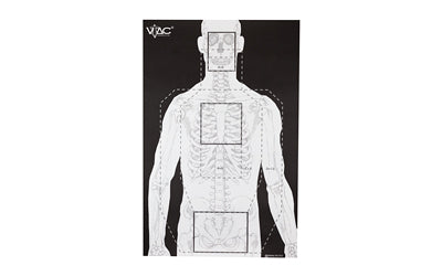 VTAC Advanced Training Silhouette Paper Target 100PK