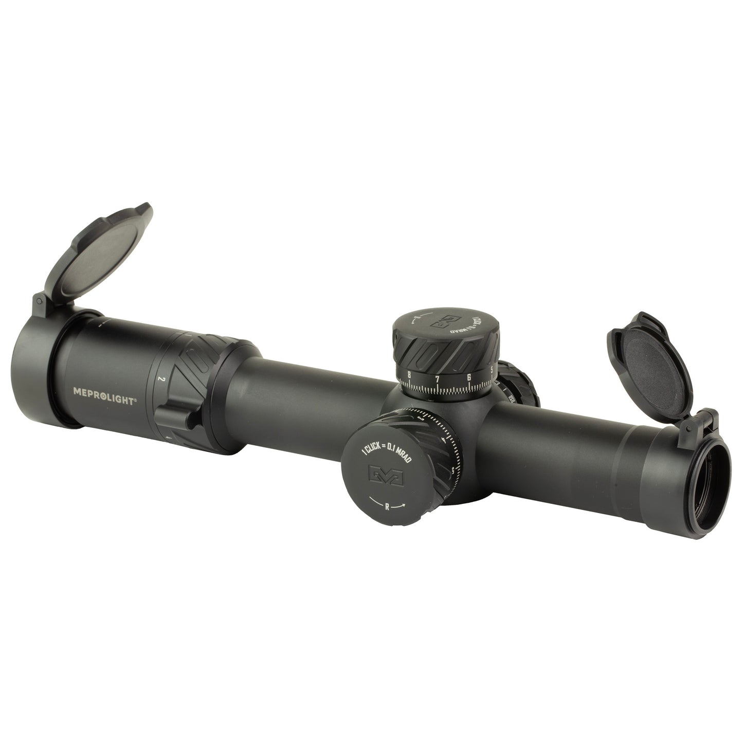 MVO 1-8x28 FFP LPVO Scope - M1 MRAD Reticle (Black)