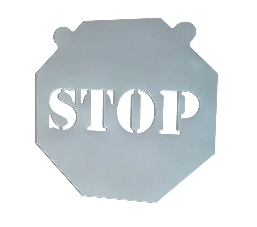 EchoGong Stop Sign Stencil