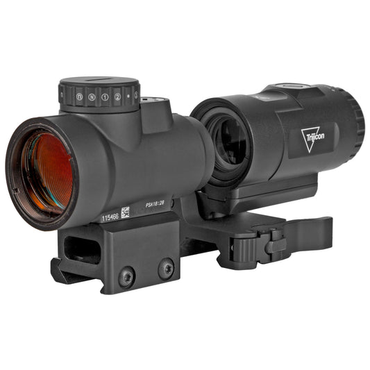 Trijicon MRO HD Red Dot 1x25 68MOA Circle 2MOA Dot w/ Full Co-Witness Mount & 3X Magnifier